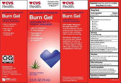 21-290-25v3.0 Carton (21 290 25v3.0 Cvs Burn Gel 69842 290 25)